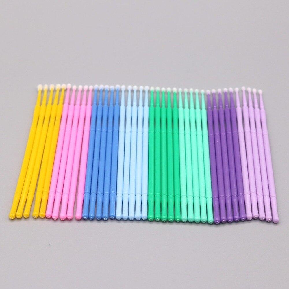 Eyelash Extension Repair - 100pcs/lot Micro Brushes Make Up Eyelash