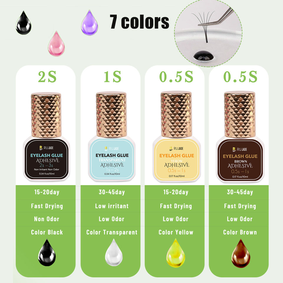 Eyelash Extension Eye Irritation - Professional 5/10ml 0.3S Eyelash Glue Fast