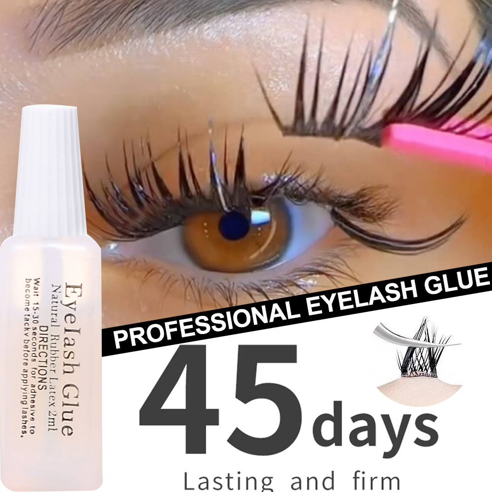 1-20PCS Self Grafting Transpar - Eyelash Extension Eye Irritation review and price