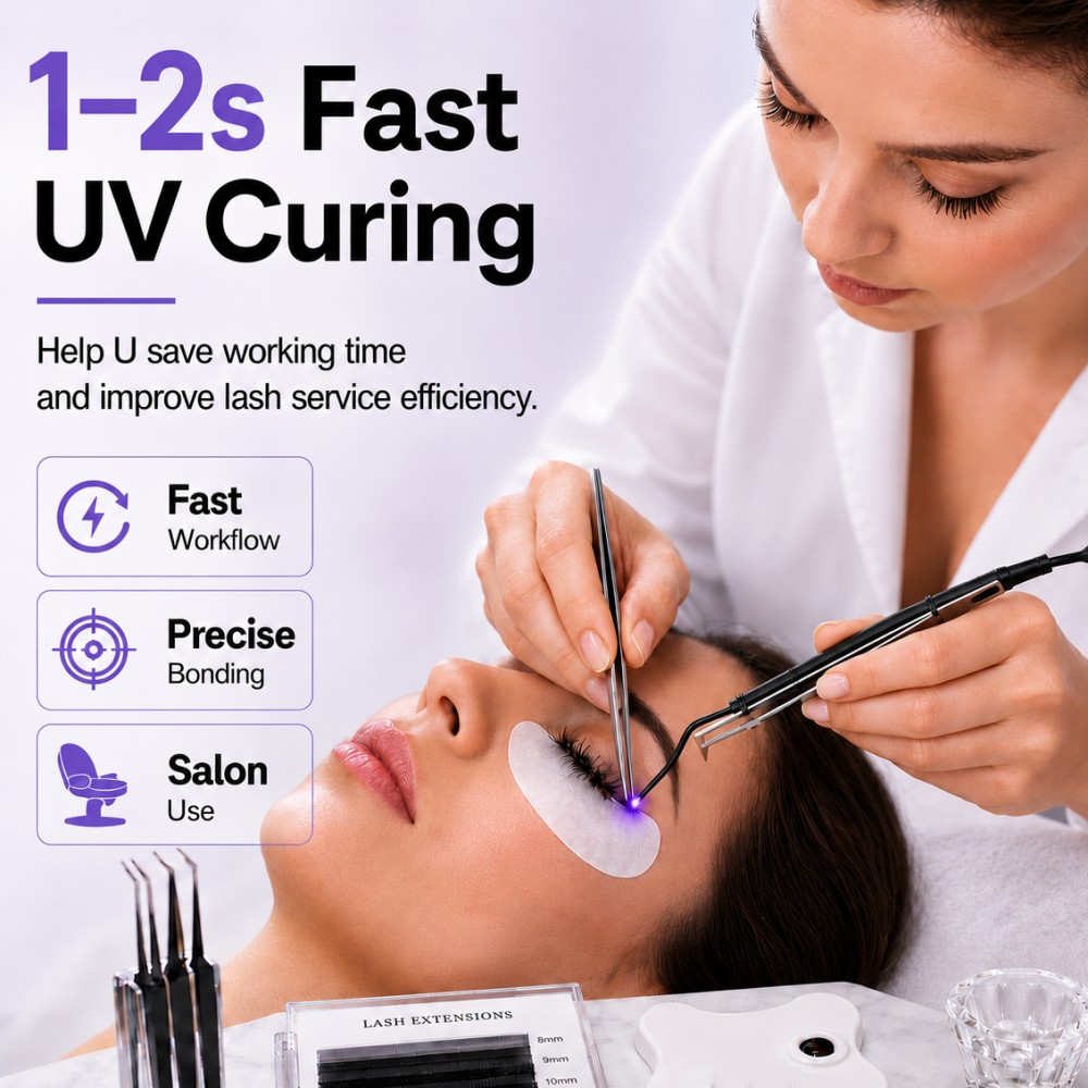 Mini UV LED Tweezer Light  1S  - Eyelash Extension Led review and price