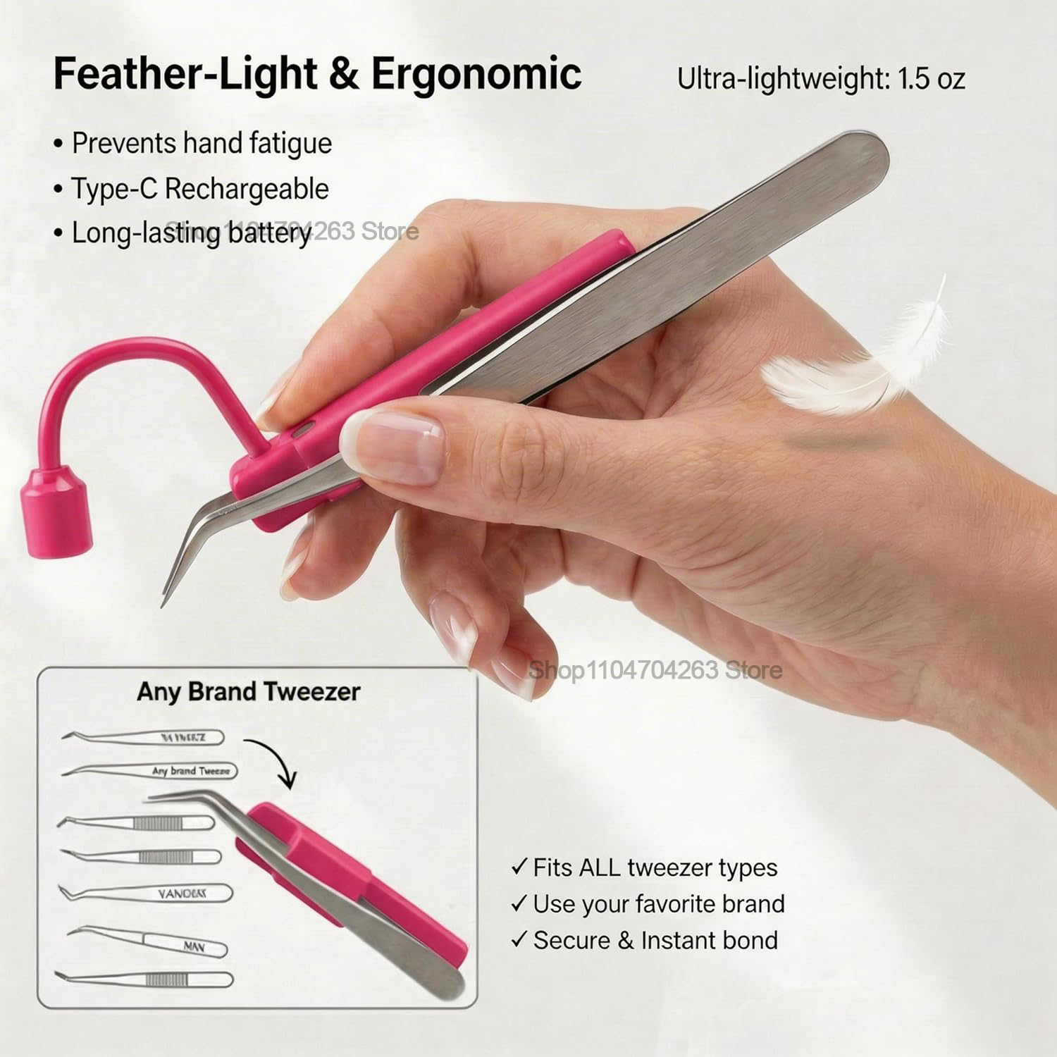 Mini UV Lash Light 180° Rotati - Eyelash Extension Led review and price