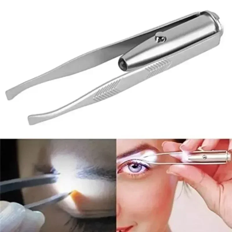 1/3Pcs Led Eyebrow Tweezers St - Eyelash Extension Led review and price