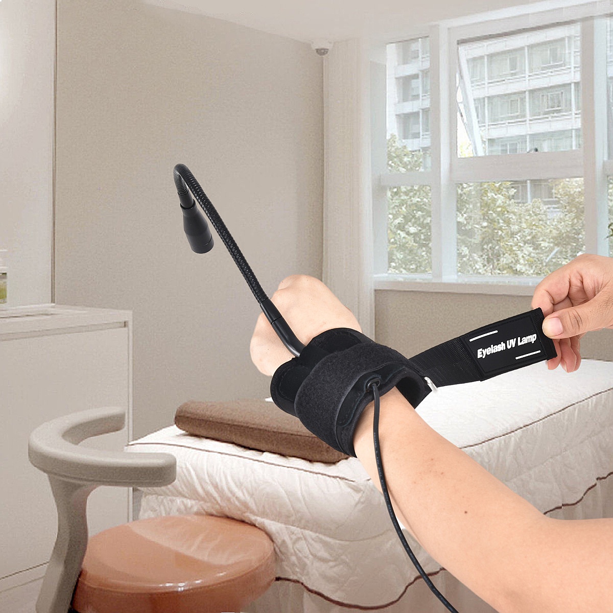 LED UV Foot Pedal Eyelash Lamp - Eyelash Extension Led review and price
