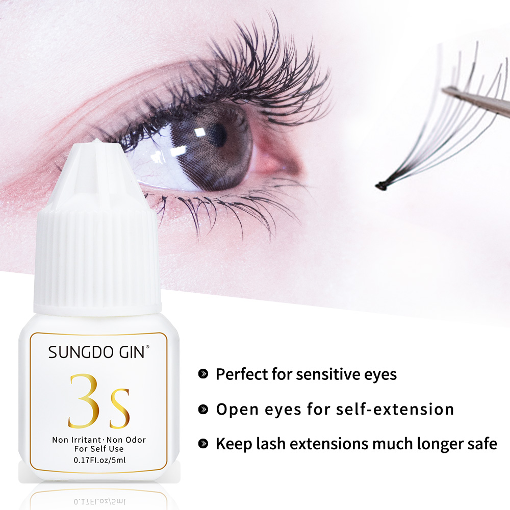 Eyelash Extension Glue 3S Fast - Eyelash Extension Eye Irritation review and price