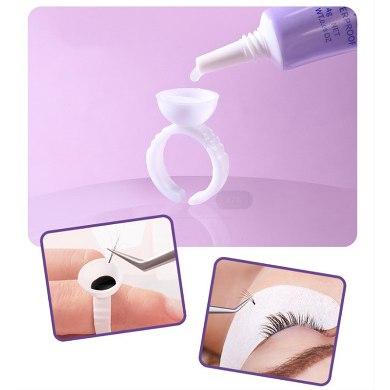 Eyelash Glue With Tweezers Set - Eyelash Extension Eye Irritation review and price