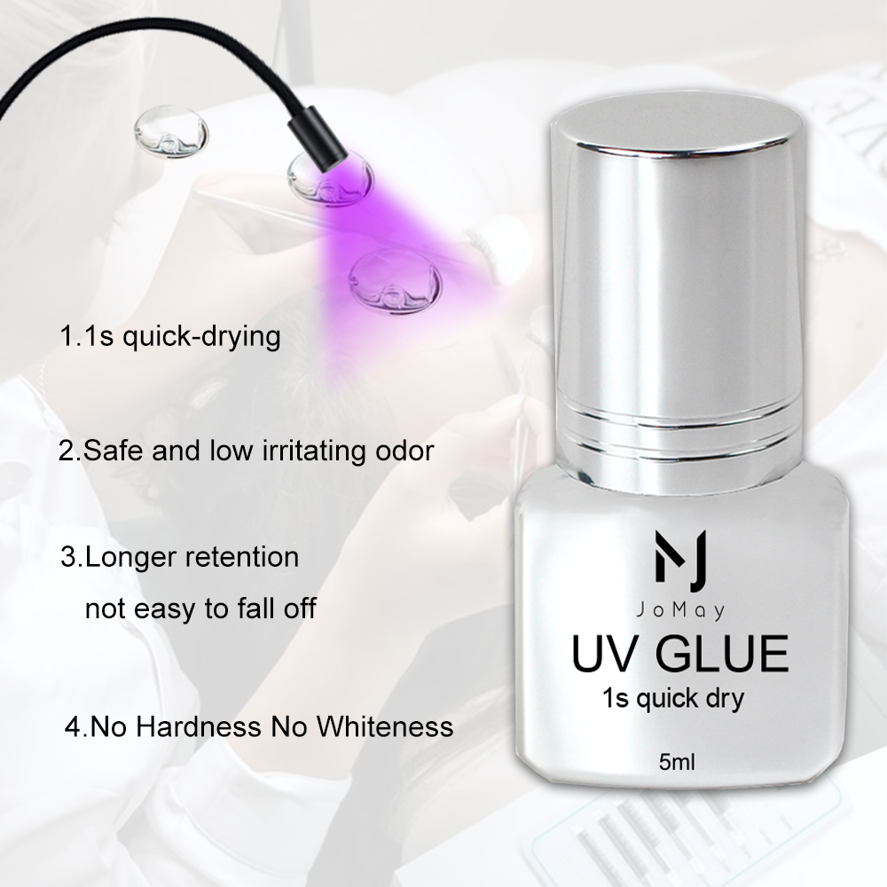 JOMAY UV Glue Strong Long Last - Eyelash Extension Eye Irritation review and price