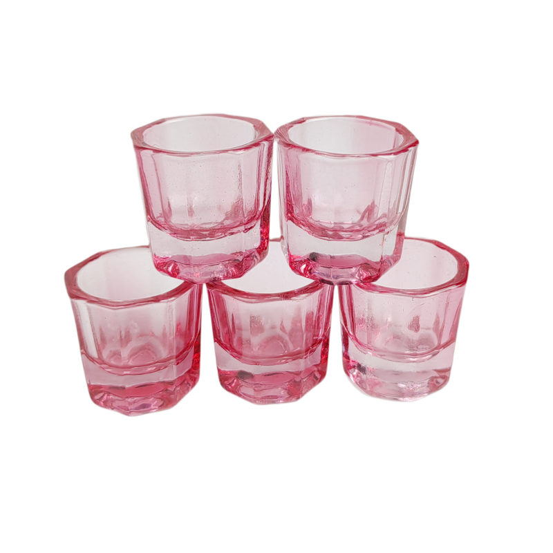 5pcs Glass Dappen Dish For Nai - Eyelash Lift Or Extension review and price