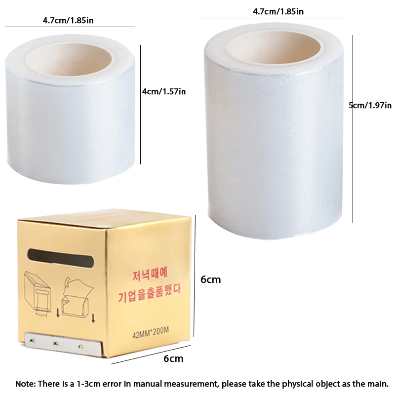 200m Transparent Makeup Film L - Eyelash Extension Repair review and price