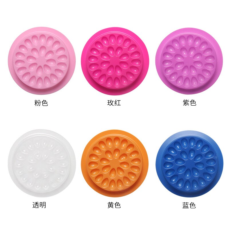 100pcs Eyelash Glue Holder Eye - Eyelash Extension Guide review and price