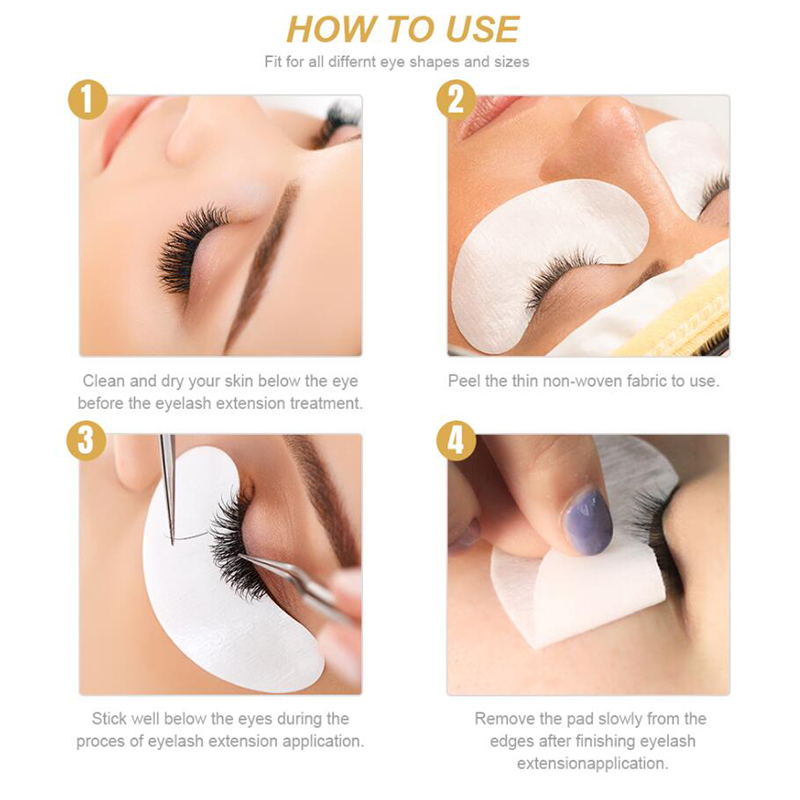 1000pairs/lot brand MINI lint  - Eyelash Extension Eye Irritation review and price