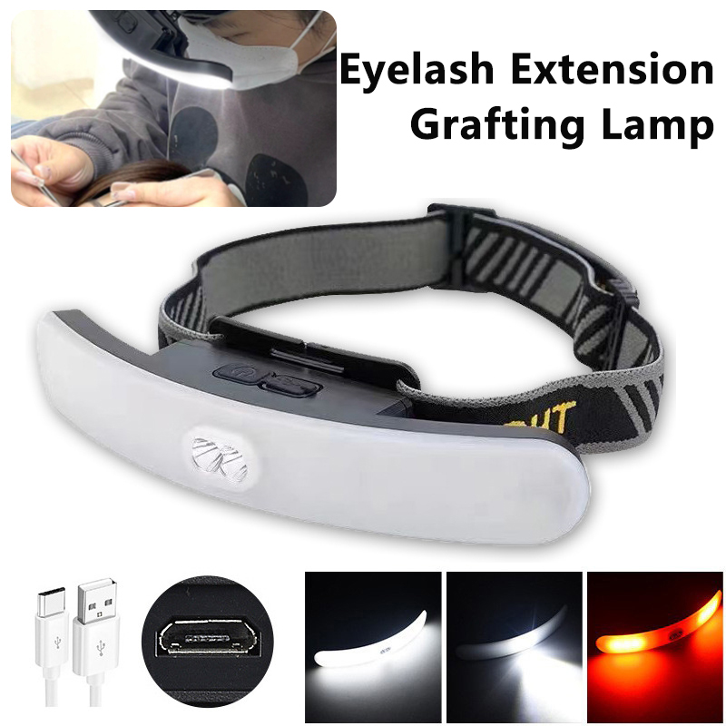 LED Lash Light Headlamp USB Re - Eyelash Extension Led review and price